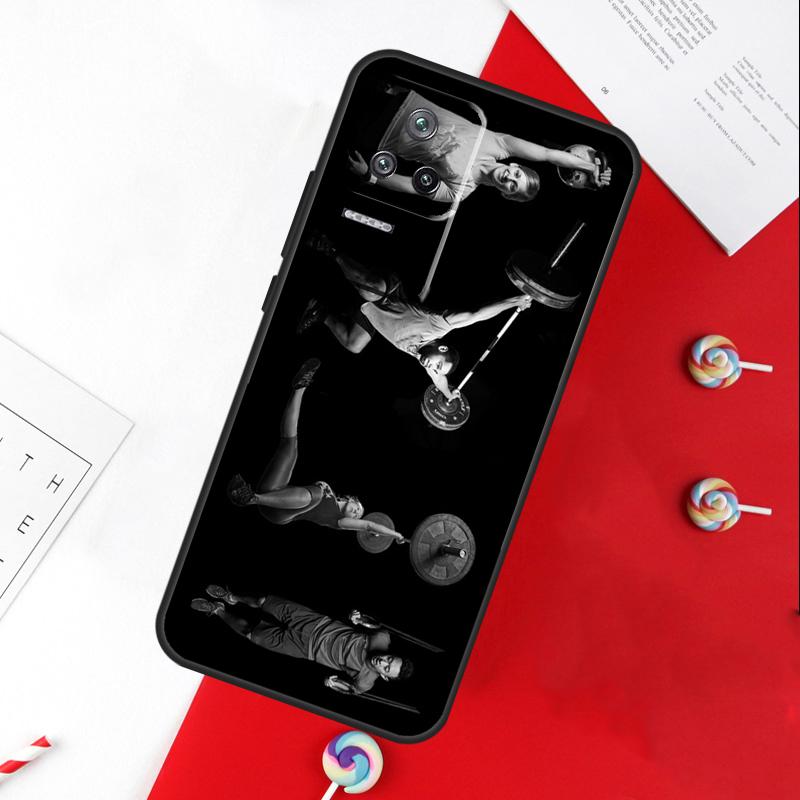 Крутой чехол для спортзала, фитнеса, кросс-тренинга для Xiaomi 15 Ultra 13 14 11T 12T 13T 14T Pro POCO X7 Pro X3 X5 X6 M6 F5 F6 Pro