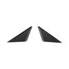 ABS A-pillar Triangle Trim Decoration Cover Sticker Trim For Ford Mustang 2016 Up Car Exterior Accessories