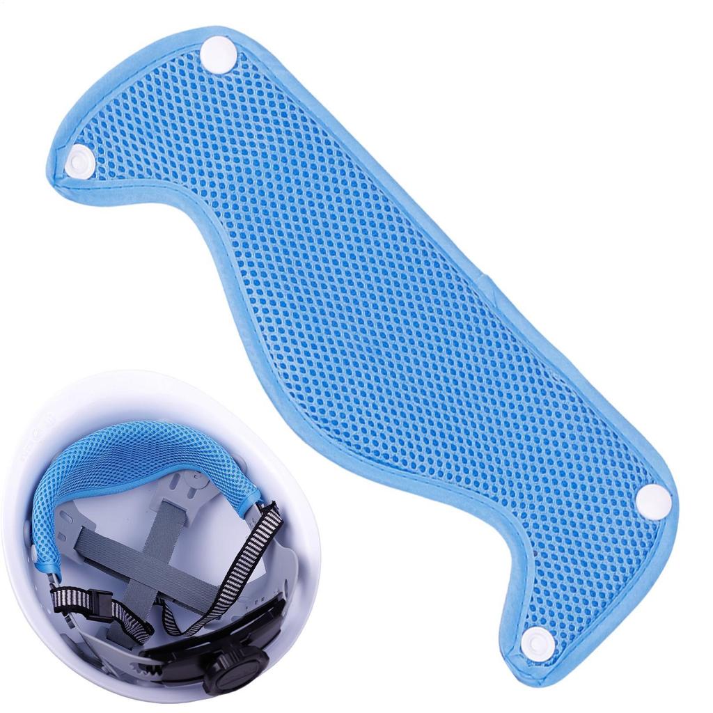 Подушечки для пота для касок, моющиеся подкладки для касок, быстро впитывающие пот, махровые на кнопках, подкладка-налобник с хорошим потоотделением