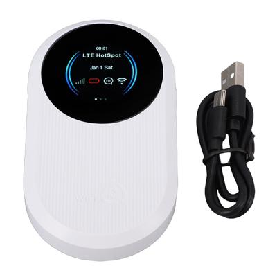 Мобильный Wi-Fi роутер 4G LTE Hotspot 3000 мАч 300 Мбит/с Портативный Wi-Fi6 Hotspot со слотом для SIM-карты для B1 B3 B5 B7 B8 B20 B38 B40