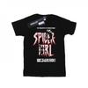 Womens/Ladies Spider-Girl Back In Black Cotton Boyfriend T-Shirt