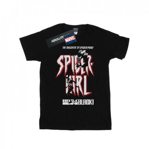 Marvel Mens Spider-Girl Back In Black T-Shirt