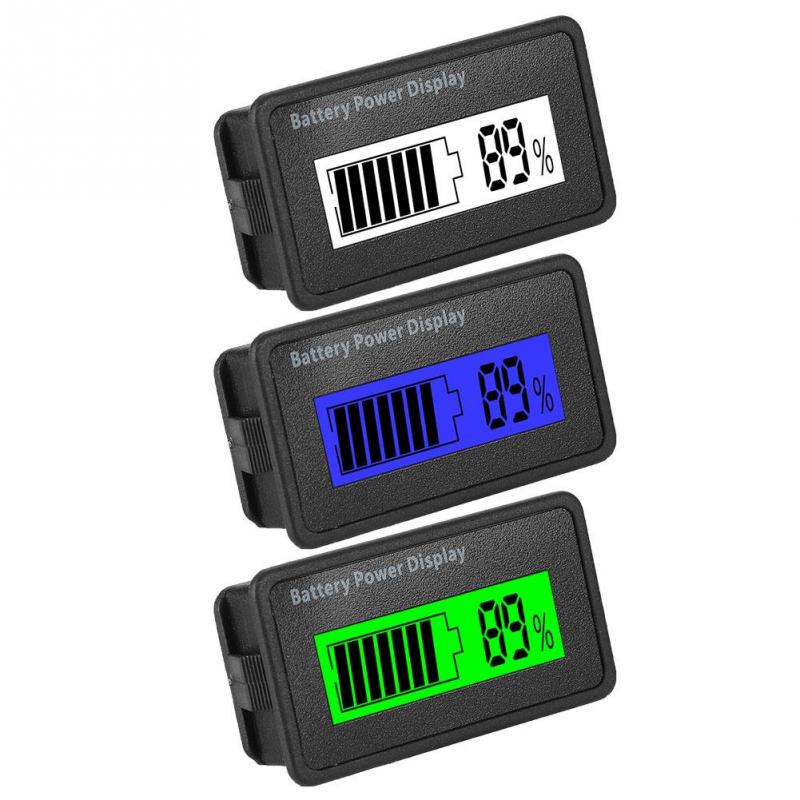 Цифровой индикатор емкости аккумулятора GY-6H для 12-48 В с графическим дисплеем