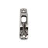 Mirror Polish Clam Cleat 316 Stainless Steel Marine Stainless Steel Cleat Rope Cam Cleat  Sailing