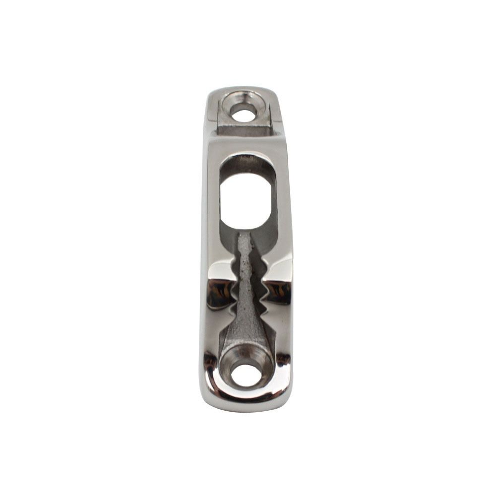 Mirror Polish Clam Cleat 316 Stainless Steel Marine Stainless Steel Cleat Rope Cam Cleat  Sailing