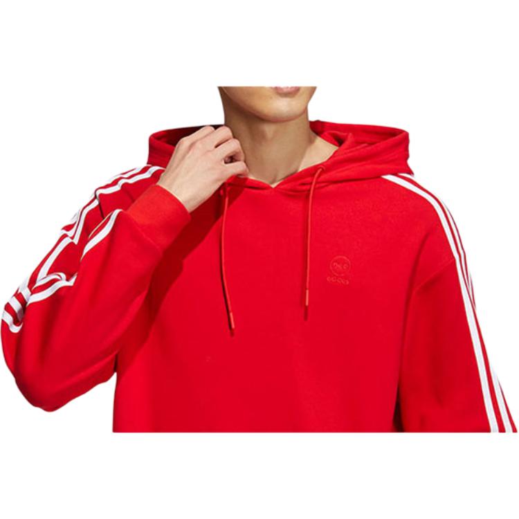 adidas Мужские толстовки Neo Красные с капюшоном Умеренные Обычные IA6890