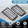 Rear Bumper Light Covers, Front Fog Light Covers, and Taillight Protectors for Jetour Travelers (Models 23-24) - 1 Pair.