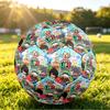 Size 5 Football Toca Boca Pattern, Wear‑Resistant Soccer Ball for Match Training Daily Sports Play