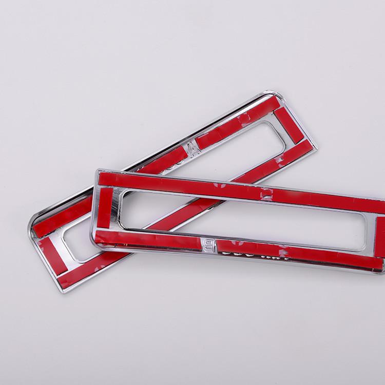 ABS Car A Pillar Air Conditioning Outlet Vent Cover Trim Frame For Jaguar XE X760 XF X260 2016-2018 Auto Interior