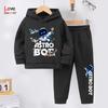 2pcs Boys Hoodie Set Astro Bot Long Sleeve Pant 2pcs Sporty Pants Hoodie Set Gift Ideal Daily Outdoor Wear