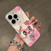 Однослойный Милый Сердечко для IPhone16pomax для Apple 15pr Чехол для Мобильного Телефона 14 Новый Стиль 13 Мультяшный 12