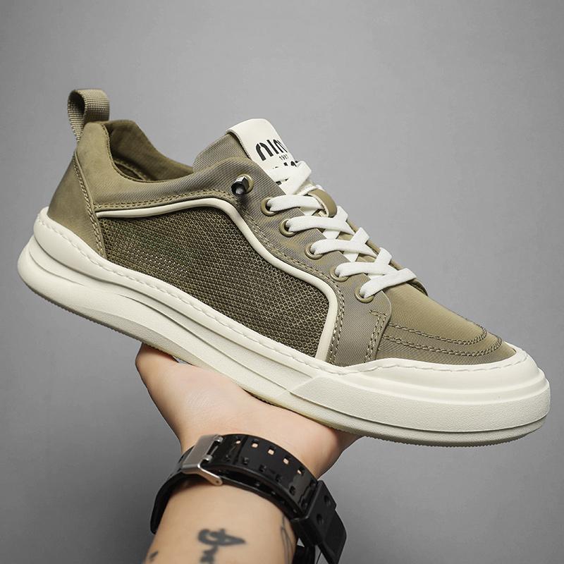 Fashion Leisure Walk Men Casual Shoes Fashion Outdoor Sneakers Simple Comfy Male Tenis Masculino Skateboard Footwear Breathable Trainers