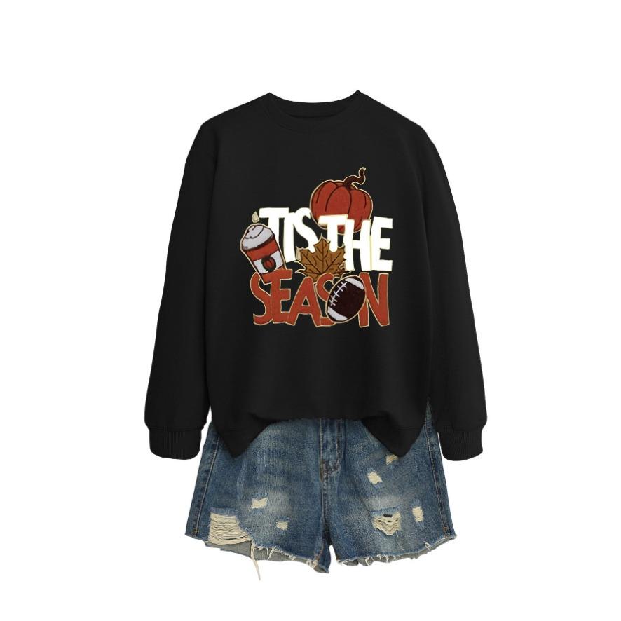 New European and American Large Size Fashion Sweatshirt Autumn Women's Sweatshirt Autumn and Winter Women's Thickened Sweatshirt Jacket