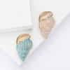 Creative Alloy Enamel Conch Brooch Exquisite Fashion Women'S Suit Cardigan Corsage Ornament Pin