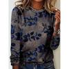 Модная футболка с 3D-принтом красивого цветка, с длинным рукавом, женская одежда, повседневная одежда, Харадзюку, женская одежда, пуловер