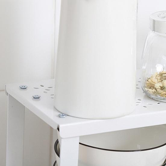 Кухонный стеллаж для хранения Стабильная штабелируемая большая платформа Шкаф-органайзер Полка Столешница Держатель для мелочей Кладовая Тарелка для специй Стол Полка для хранения книг