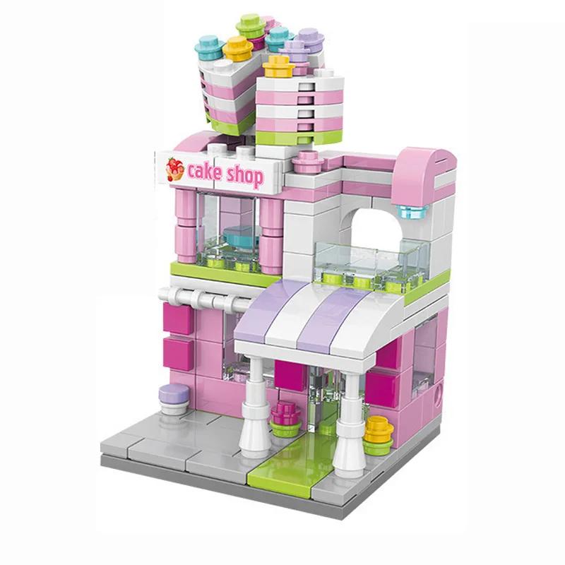 Dreams House Racer Car Doctor Painter Musician Scientist Pastry Chef Cameraman Astronaut Building Blocks Kit Brick M