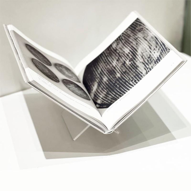 Acrylic Transparent Book Shelf Display Bracket Art Decoration Shelf Simple Desktop Magazine Storage Shelf