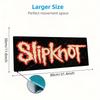 Slipknot Red Nonagram Logo Large Gaming Mouse Pad Non Slip Desk Mat for Heavy Metal Band Fan Decor