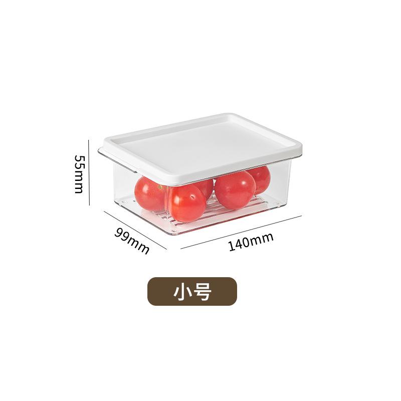 Transparent Refrigerator Storage Box, Vegetable Preparation, Frozen Meat Packing Box, Food Grade Fruit and Vegetable Preservation, Frozen Sealed Box