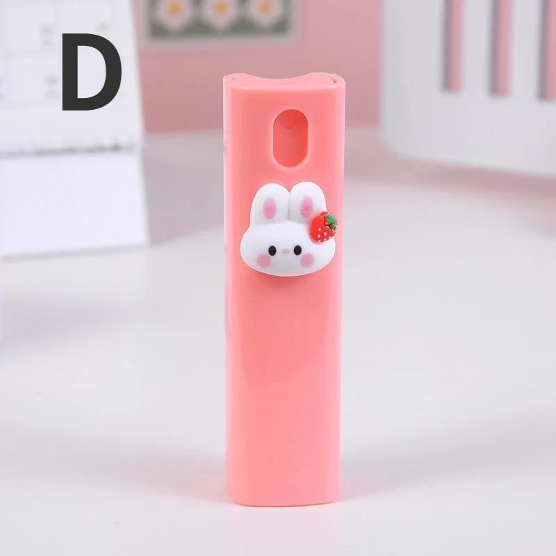 Новый 10 мл милый мультяшный мини портативный спрей косметический многоразовый флакон для гидратации розлив алкоголя дезинфекция лейка для путешествий