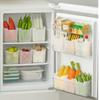 White Fridge Door Storage Box Plastic Spice Vegetable Box Fridge Storage Organizer  for Kitchen