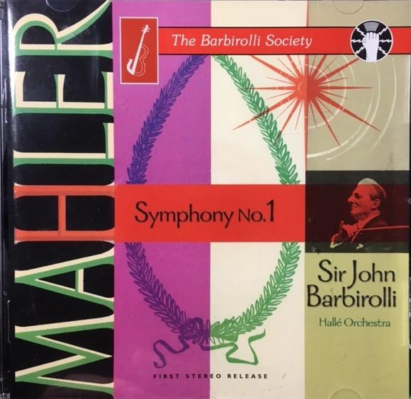 CD MAHLERHALLE ORCHESTRA BARBIROLLI Малер Симфония №1 CDSJB1015 The Barbirolli 1999 Великобритания Классика Б/У
