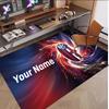 Personalized Crystal Velvet Carpet Bologna FC Pattern Non Slip Floor Rug