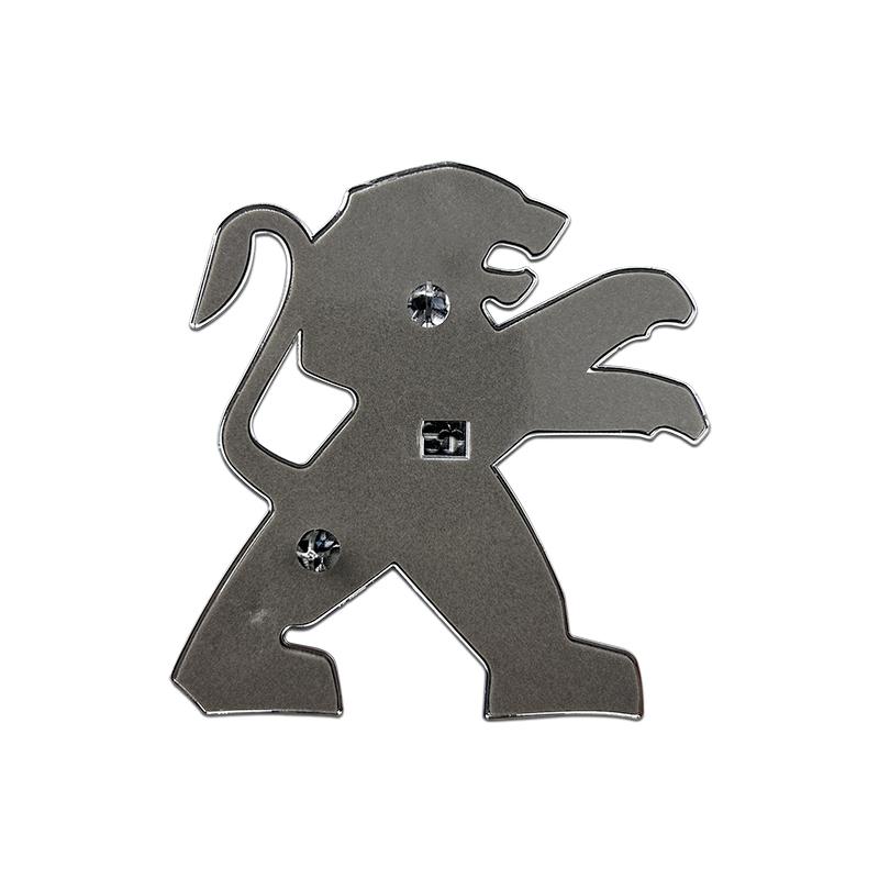 ABS Plastic Car Front Hood Rear Logo Badge Lion Emblem for Peugeot 301 Car Stickers Refitted Decorative Accessories