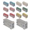 10 ШТ 15A 20A 25A 30A 40A 50A 60A 32V Миниатюрные прорезные автомобильные предохранители-картриджи формы MCASE 4