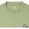 Converse Go-To Sneaker Patch Loose-Fit T-Shirt Asia Sizing 'Vitality Green' Men's 10025397-A11