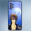Чехол для телефона Аниме М-Манга Рыцарь-вампир Для Samsung S25,S24,S21,S22,S23,S30,Ultra,S20,Plus,Fe,Lite,Note,10,9,5G Черный Чехол
