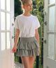 Ronron Cancan Ruffle Pantskirt Gray