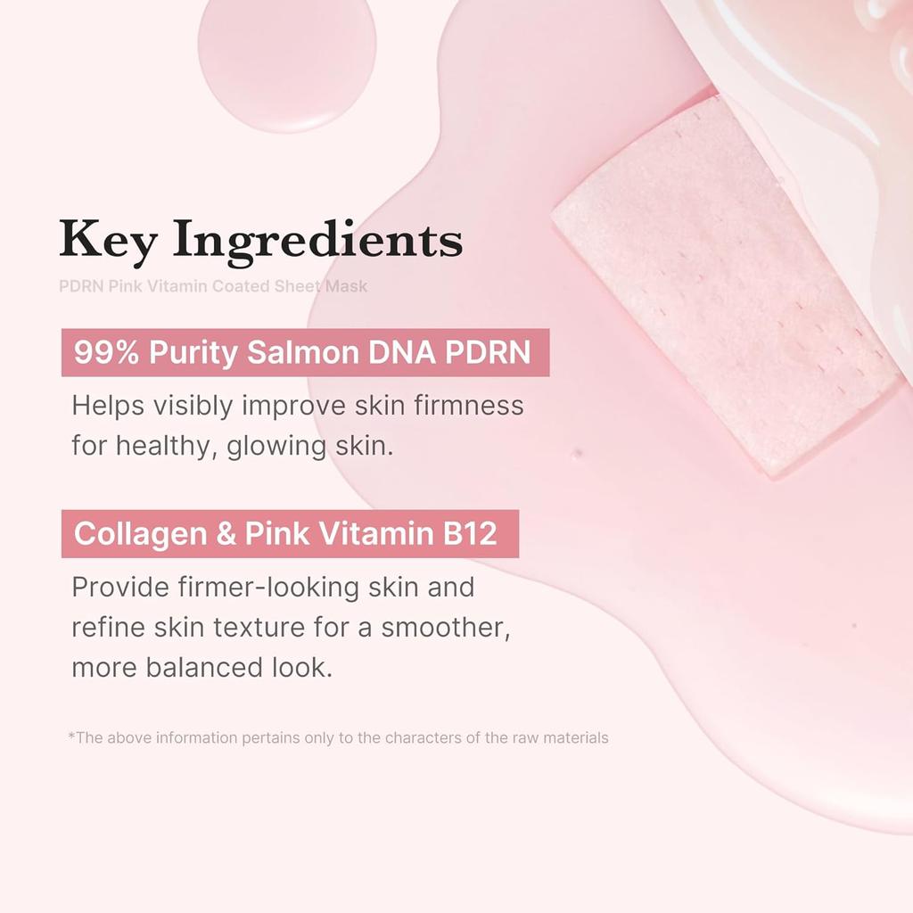 Medicube Маска с ДНК лосося PDRN Pink Vita 10 шт.-Корея Маска для сияющей кожи-Корейский уход за кожей