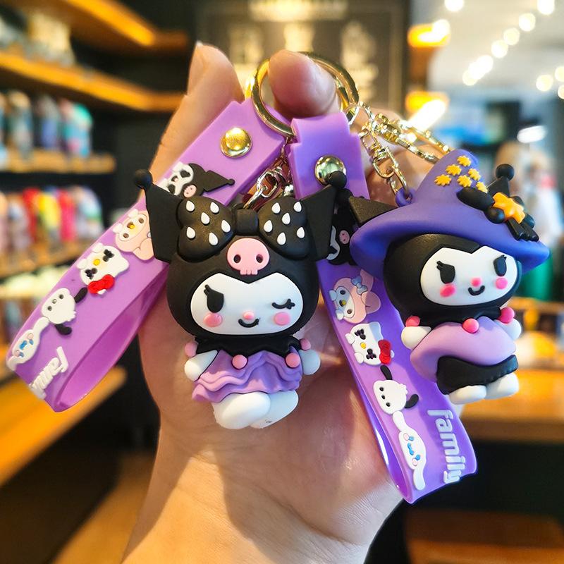 Брелок Sanrio Курамицу Мультяшная Милая Кукла Украшение для Автомата с Призами Подарок для Подруг Маленький Подарок Модные Игрушки Аниме Мультфильм