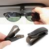 Car Sunglasses Clip Name Card Ticket Holder Organizer Plastic Auto Sun Visor Glasses Clamp Car Accessories