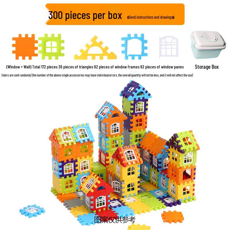 3D Puzzle Educational Building Blocks Toy for Girls & Boys Ages 3-6