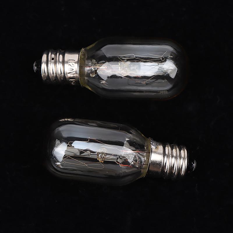 1Pc T20 E12 120V 15W/25W Salt Lamp Globe Bulb Incandescent Bulbs Refrigerator Oven Light Bulbs Replacement Light Bulb
