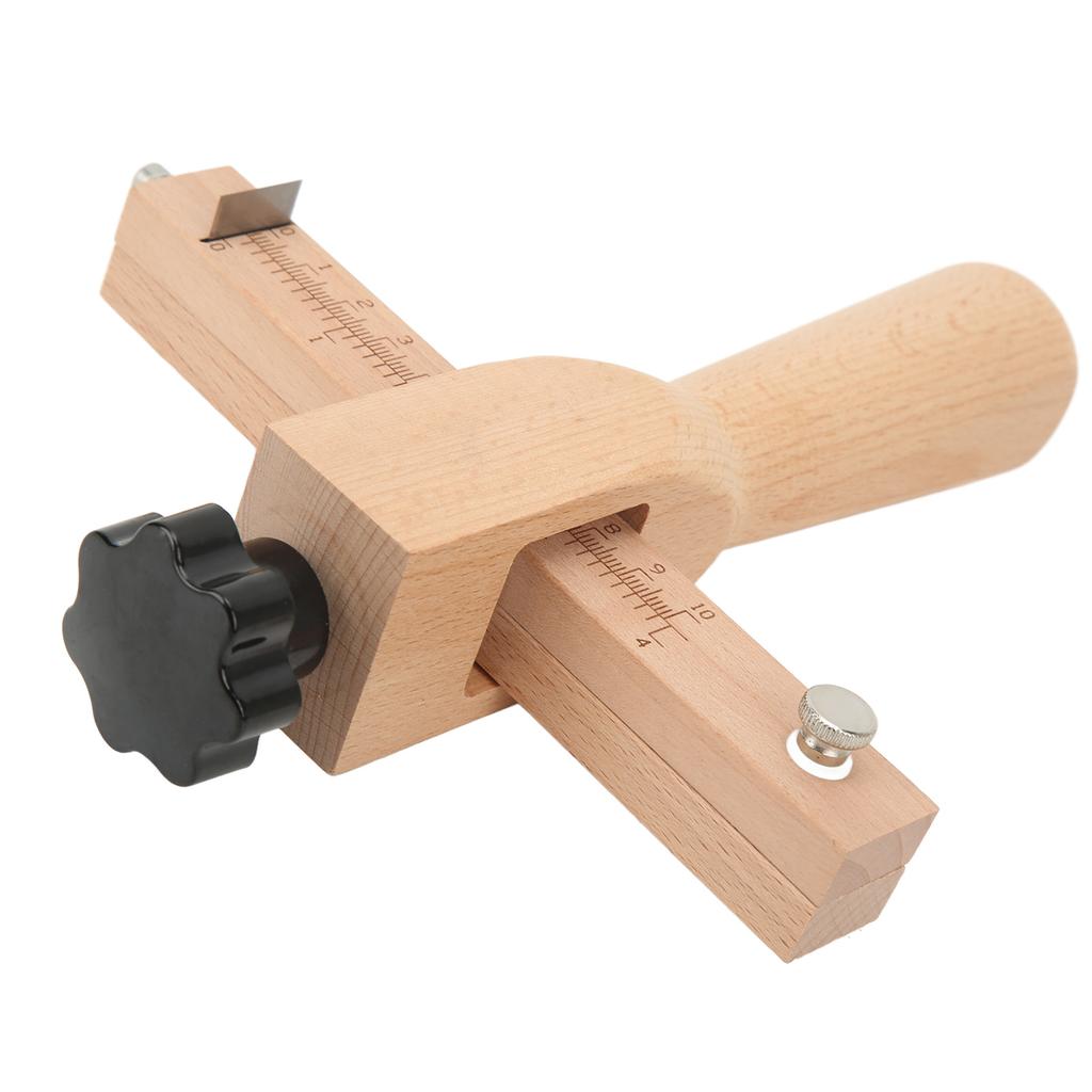 Leather Strap Cutter Adjustable Thickness Stainless Steel Strong Wood Leather Belt Cutter for Craft
