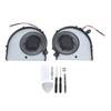CPU GPU Cooling Fan for Aero15 RP64 RP64W RP65W Aluminum Alloy 4 Pin Laptop Replacement CPU GPU