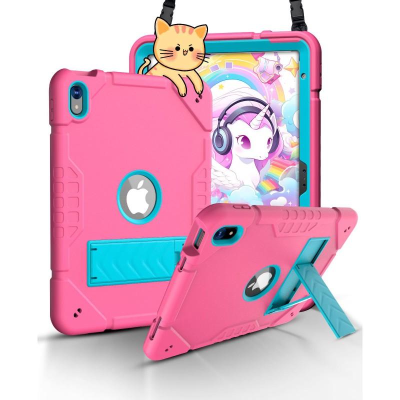 10.9 Inch IPad 10th Gen Tablet Case Shockproof Silicone Rugged Cover Kids With Stand Airbag