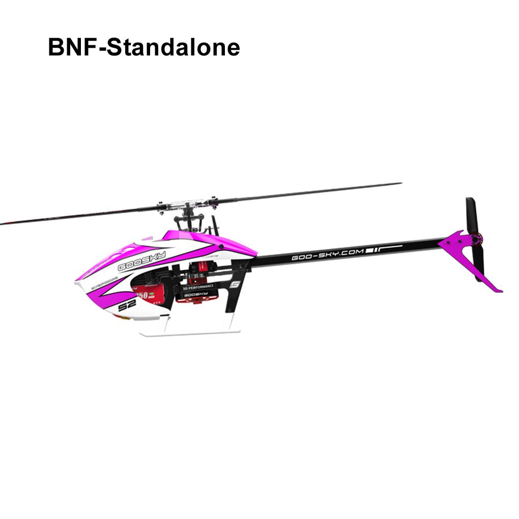 2025 New Goosky S2 Max BNF/RTF 6channel 3D Stunt Double Brushless Motor Direct Drive Motor Flybarless Direct-drive Rc Helicopter