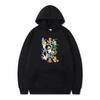 Мужская Женская Худи ONE PIECE Аниме Худи Уличная Одежда Харадзюку Повседневная Свитшот с Капюшоном с Принтом