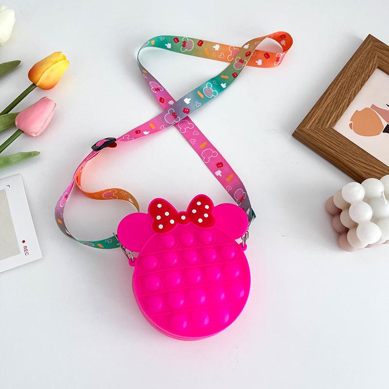 Cute Mini Silicone Sling Bag For Kids With Breathable Waterproof Features
