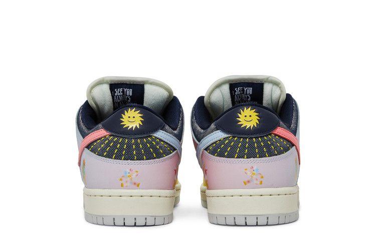 Мужские кроссовки Nike SB Dunk Low Pro Be True Xavier Schipani Мультиколор/Розовый взгляд/Парус