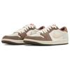 Кроссовки унисекс Air Jordan 1 Retro Low OG Year of the Rabbit Коричневые Palomino Metallic-Gold DV1312-200
