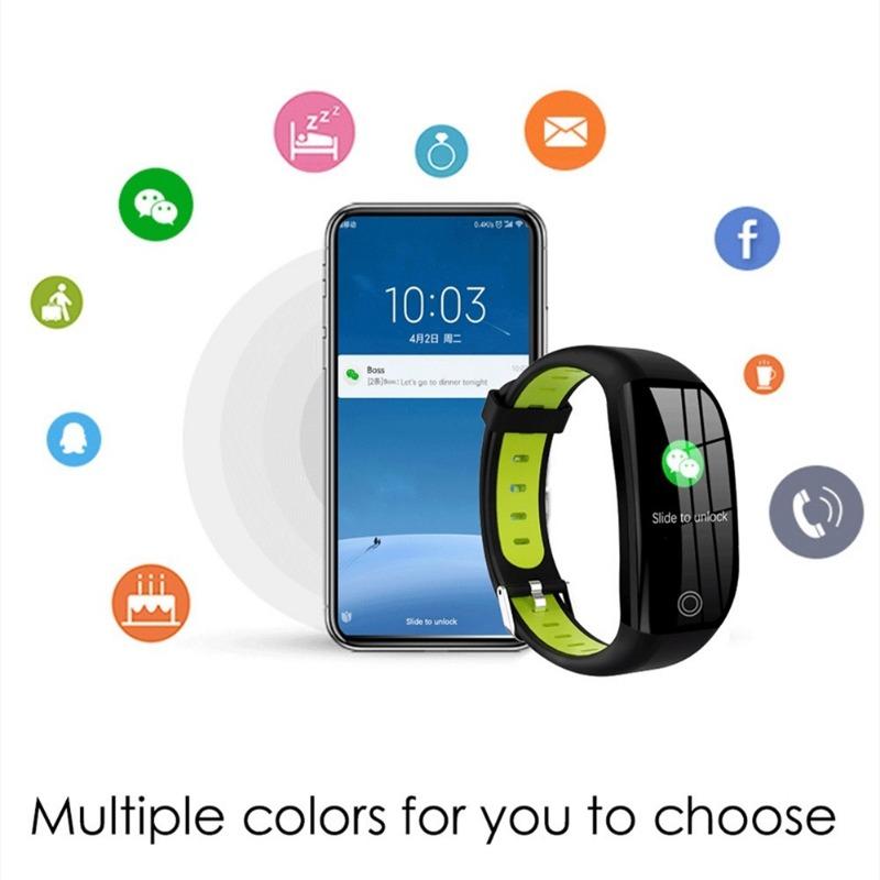 F21 Браслет с цветным экраном Интеллектуальные упражнения Частота сердечных сокращений Артериальное давление Мониторинг сна и здоровья Подсчет шагов Bluetooth Интеллектуальное напоминание