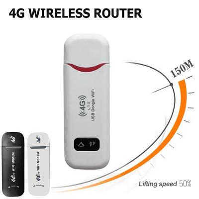 4G LTE WiFi Роутер 150 Мбит/с Беспроводной Роутер USB Мобильный WiFi Роутер Слот для SIM-карты Сетевой Адаптер 4G Карточный Роутер для Домашнего Офиса