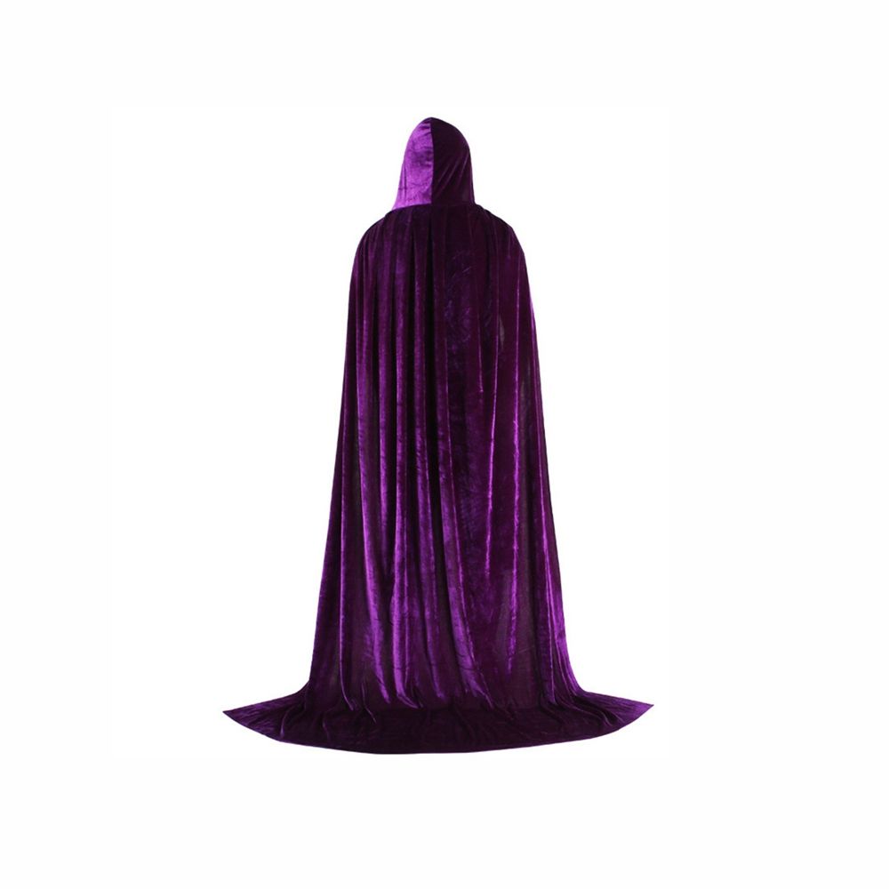 5 colors Fancy Party Aldult Halloween Decoration Cosplay Party Coat Robes Hooded Cloak Cloak