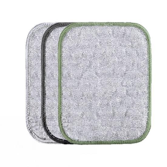 2/3/5/10Pcs Wire Dishwashing Rags Reusable Miracle Cleaning Clothes Non-Scratch Dishcloth Kitchen Residue Removal Clothes